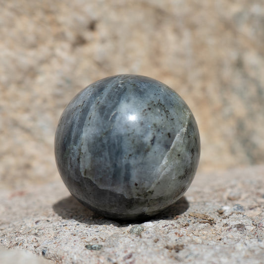 Grey Labradorite Sphere